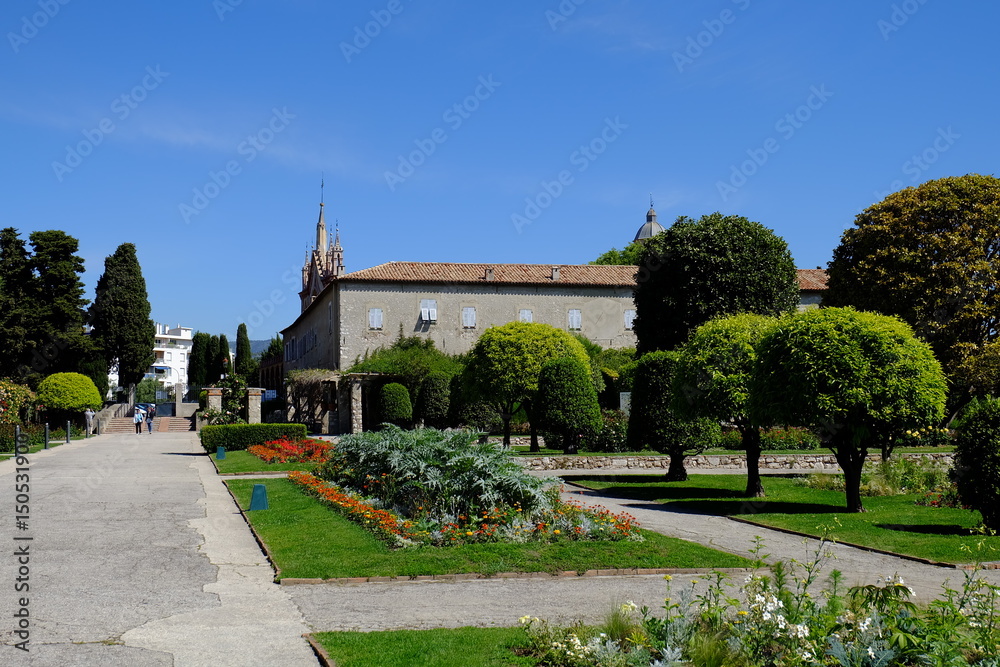 Garden of Cimiez Monastery, Nice France