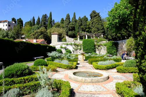 Garden of Cimiez Monastery, Nice France