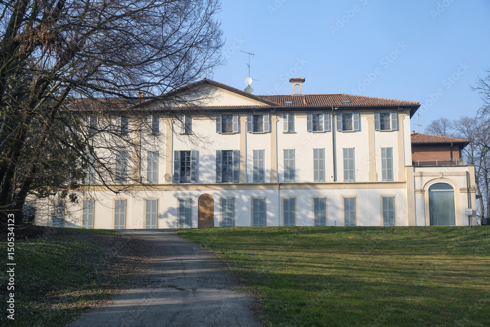 Villa Scaccabarozzi in Usmate (Italy)