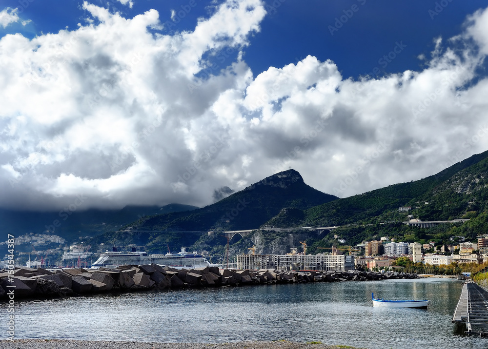 Amalfi, seaside town in the Gulf of Salerno in the Italian province of Salerno, the heart of the Amalfi coast
