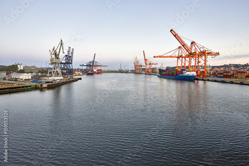 Fototapeta Port Gdynia, Polska - Morze Bałtyckie