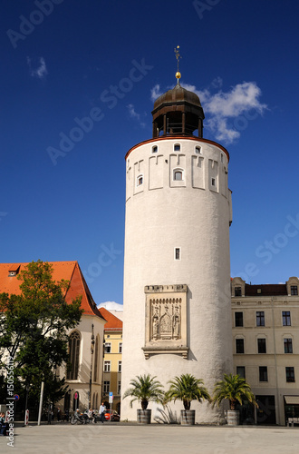Frauenturm (Dicker Turm) , Görlitz, Sachsen, Deutschland