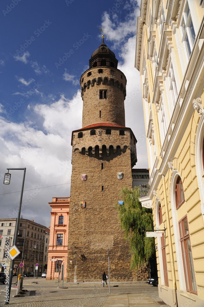 Reichenbacher Turm am Obermarkt, Görlitz, Sachsen, Deutschland
