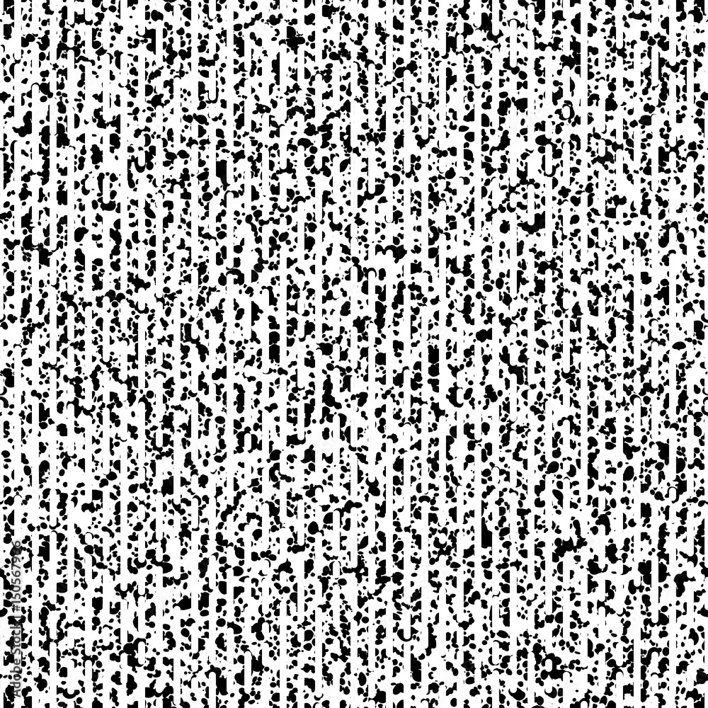 Seamless natural striated vector texture on transparent background. Series No.3, dark variant.