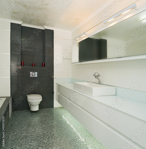 Interior design, bathroom