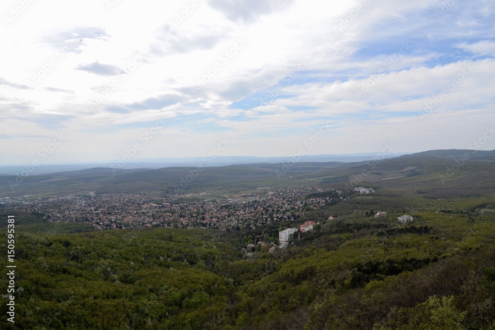 Panorama da Janos-Hegy (Budapest)