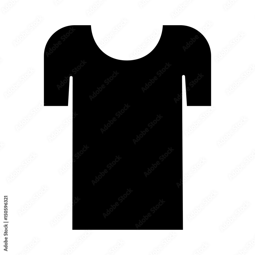 men tshirt icon over white  background. vector illustration
