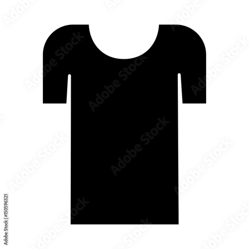 men tshirt icon over white  background. vector illustration