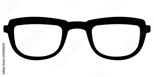 glasses hipster style, vector vintage glasses