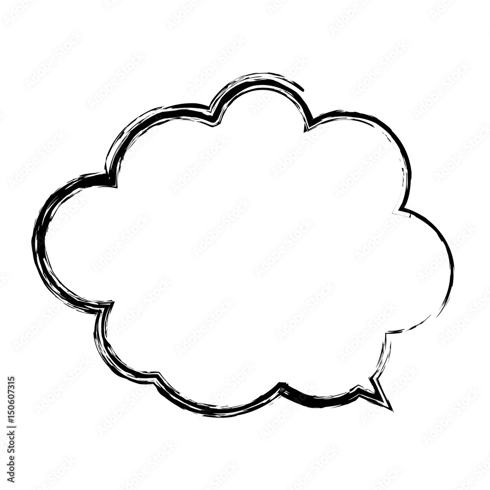 cloud icon over white background. vector illustration cloud icon over white background. vector illustration