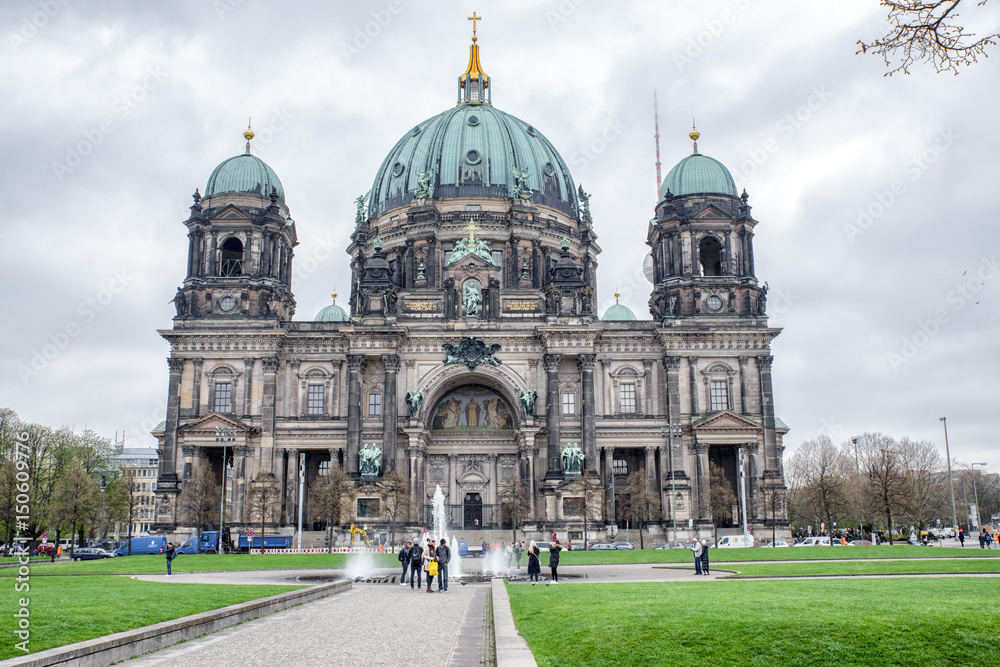 BErlin cathedral and river Spree, Germany