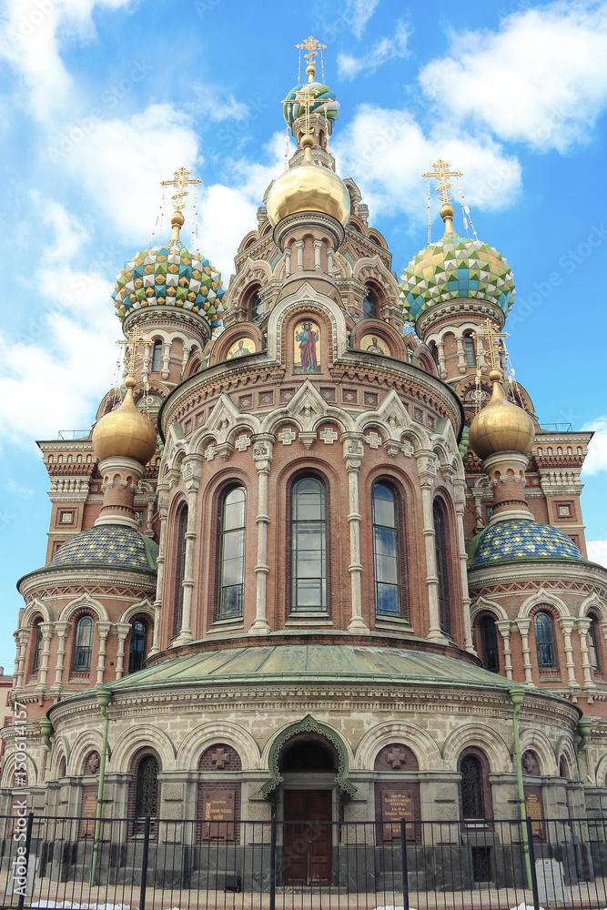 Savior on blood Saint Petersburg