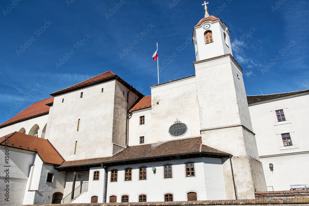 Spilberk castle is a castle on the hilltop in Brno, southern Moravia, Czech republic