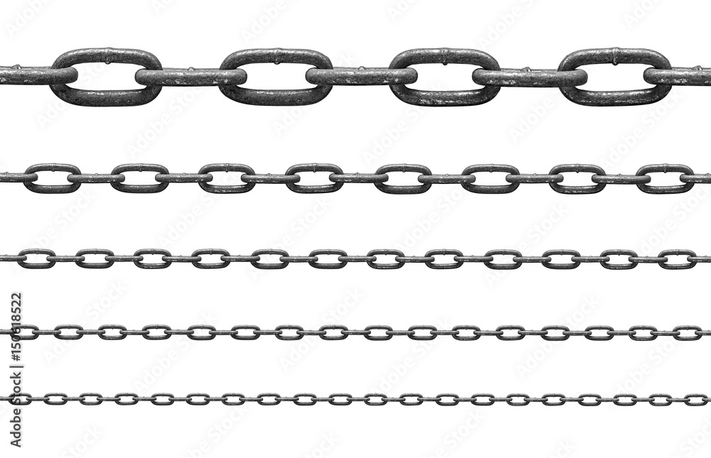 chain link metal steel