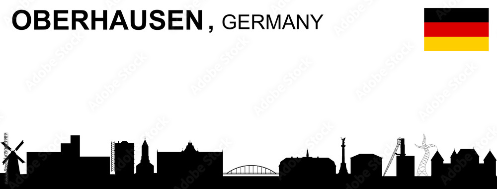 Oberhausen Silhouette