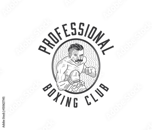 Professional boxer BW