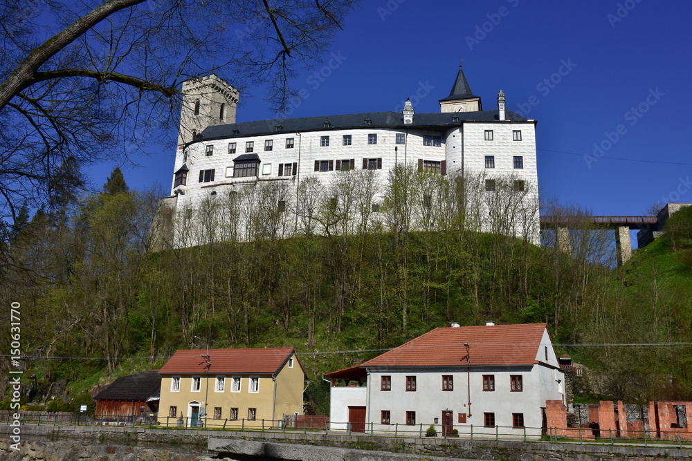 castle Rozmberk in Czech republic