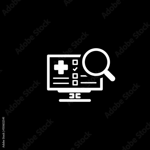 Search Online Instruction and Services Icon.