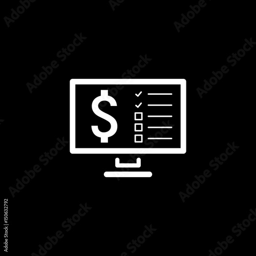 Making Money Icon. Business Concept. Flat Design.