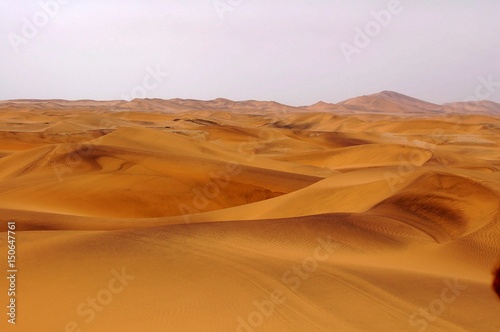 View over the Dunes of the Namib Desert near Swakopmund