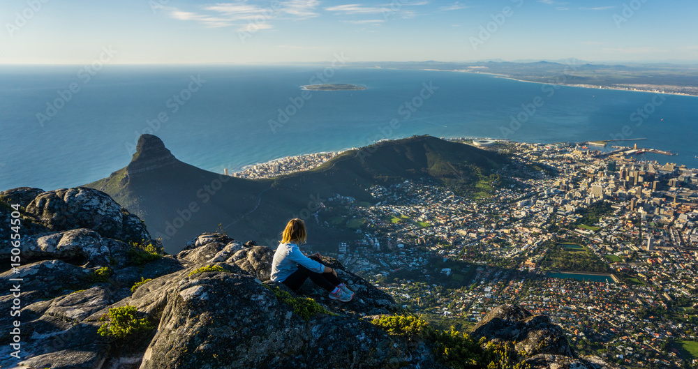 Naklejka premium Table Mountain, Cape Town Amazing View