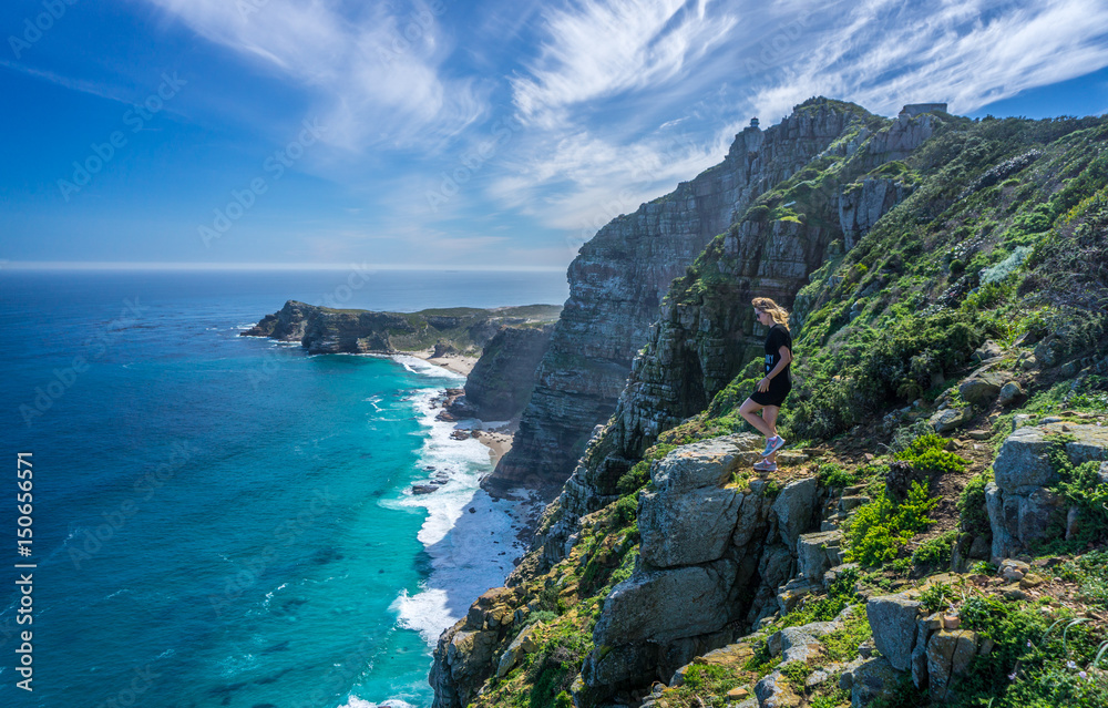 Naklejka premium Cape Point, Republika Południowej Afryki View
