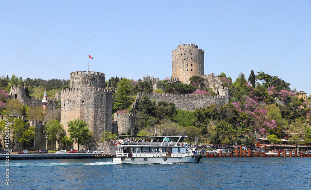 Rumelian Castle in Istanbul City