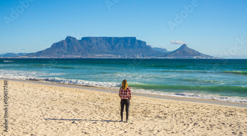 Blouberg Beach, South Africa - Table Mountain, Cape Town View