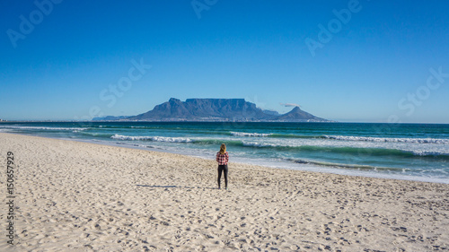 Blouberg Beach, South Africa - Table Mountain, Cape Town View