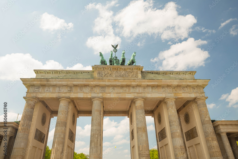 Brandenburg gate in Berlin.