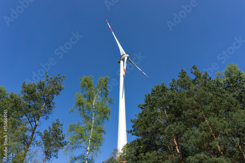 Windkraft Anlage