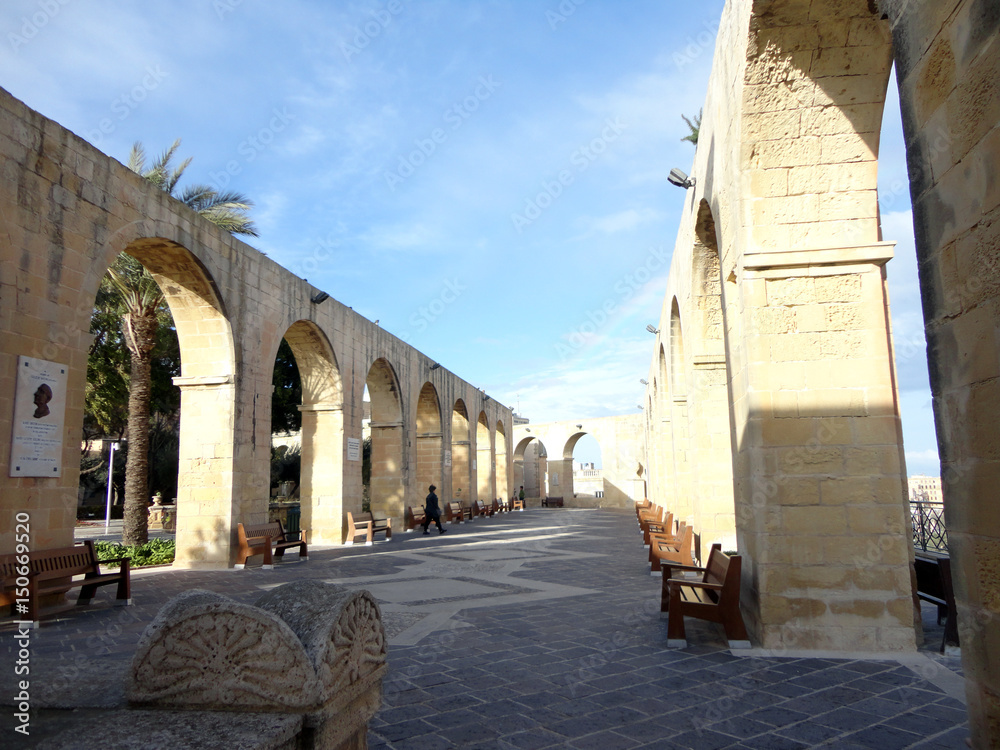 Upper Barrakka Gardens Valletta, Malta