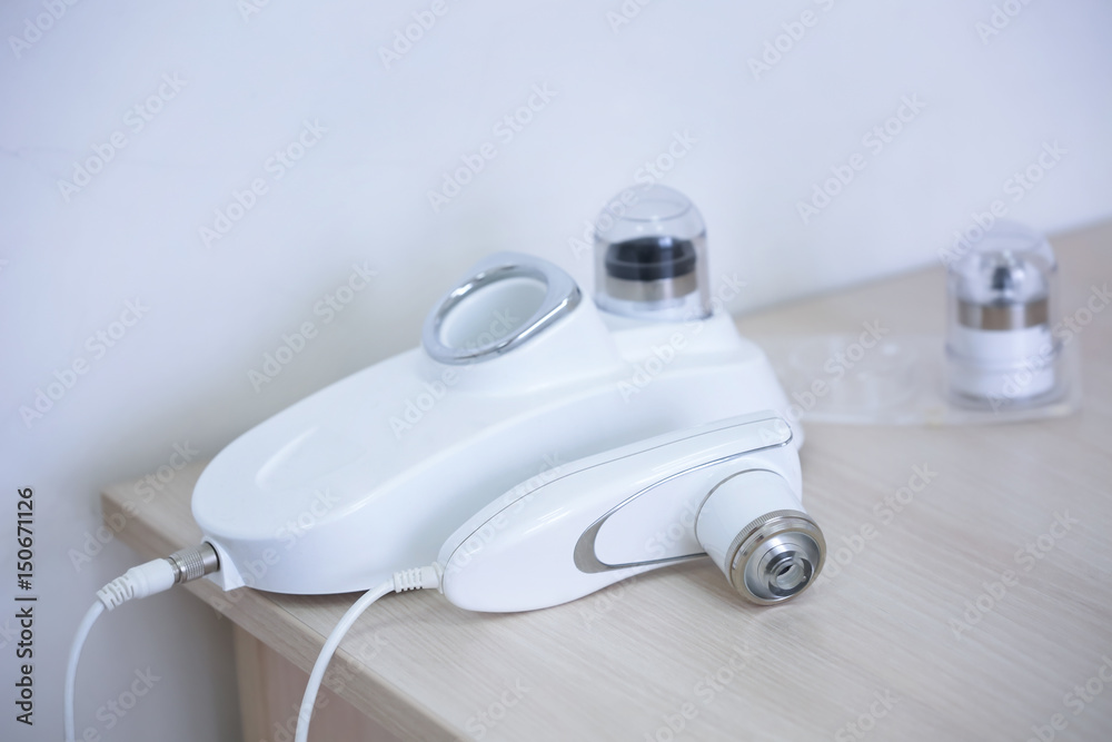 Optical diagnostic equipment in dermatology clinic