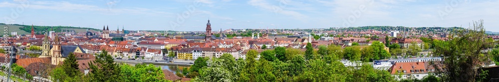 Stadtblick Würzburg
