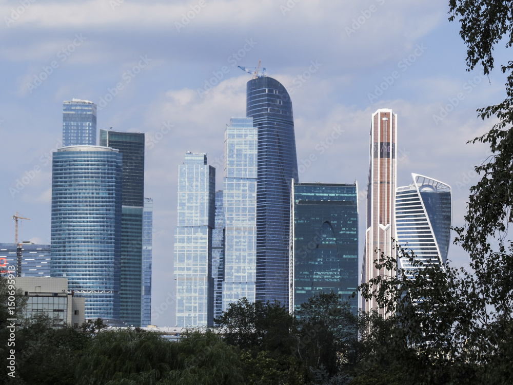 Fototapeta premium View of Moscow, Russia