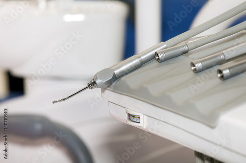Dental instruments close up