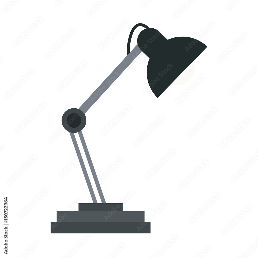 desk lamp light accessorie image vector illustration desk lamp light accessorie image vector illustration
