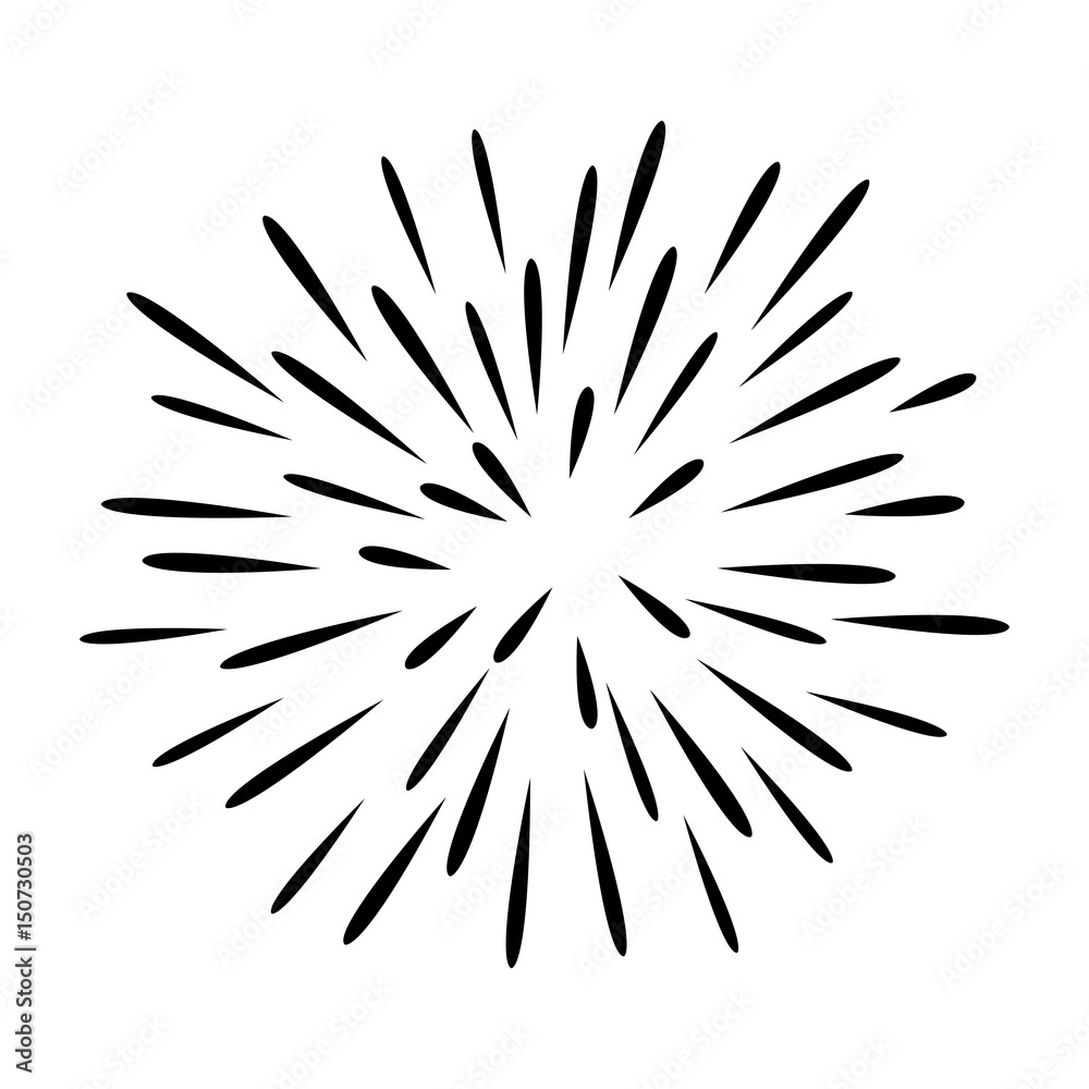celebration fireworks party icon vector illustration design celebration fireworks party icon vector illustration design