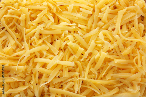 Grated cheese background