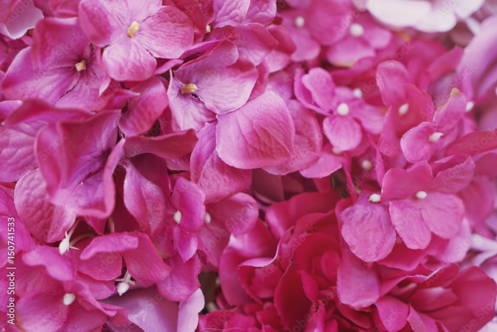 Beautiful artificial flowers in shop, closeup Beautiful artificial flowers in shop, closeup