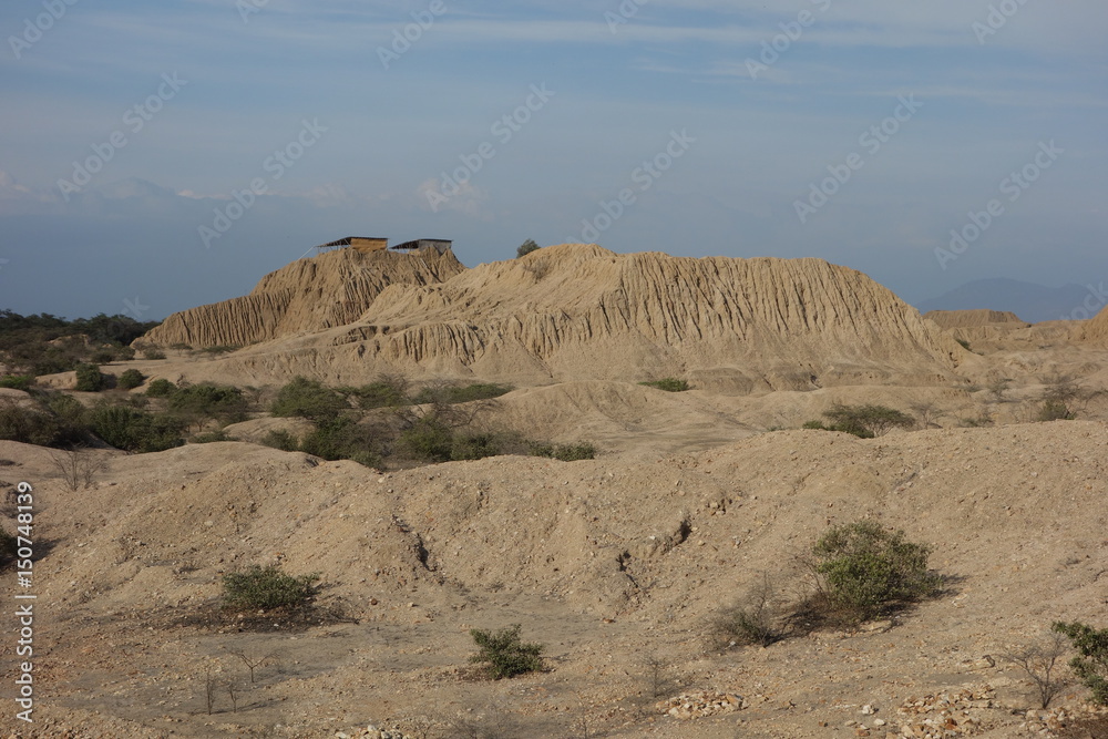 The pre-Hispanic archaeological site of Tucume, near Chiclayo, Peru