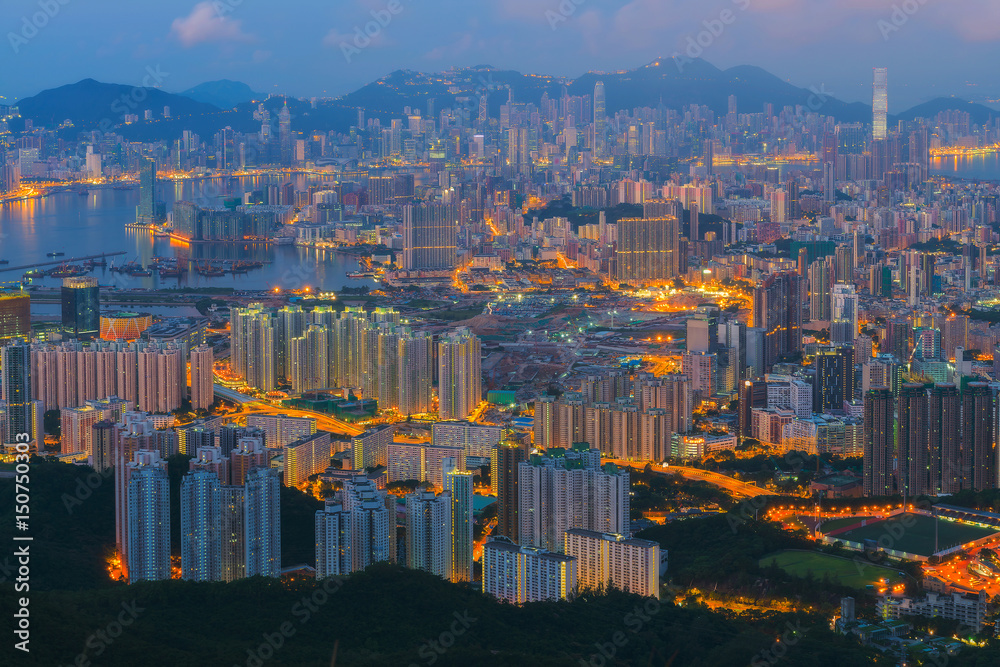 Fototapeta premium Hong Kong cityscape