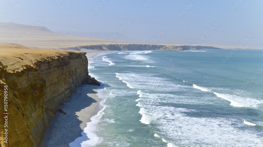 The Paracas National Reserve, Ica, Peru. The Paracas National Reserve, Ica, Peru.