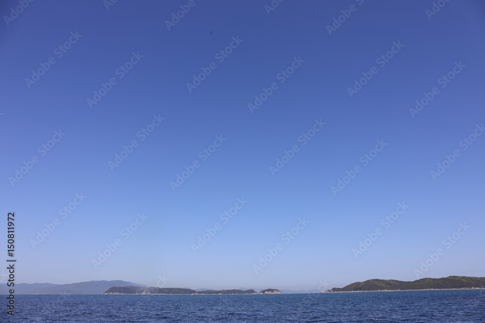 Obraz premium SEa of Wakayama Japan
