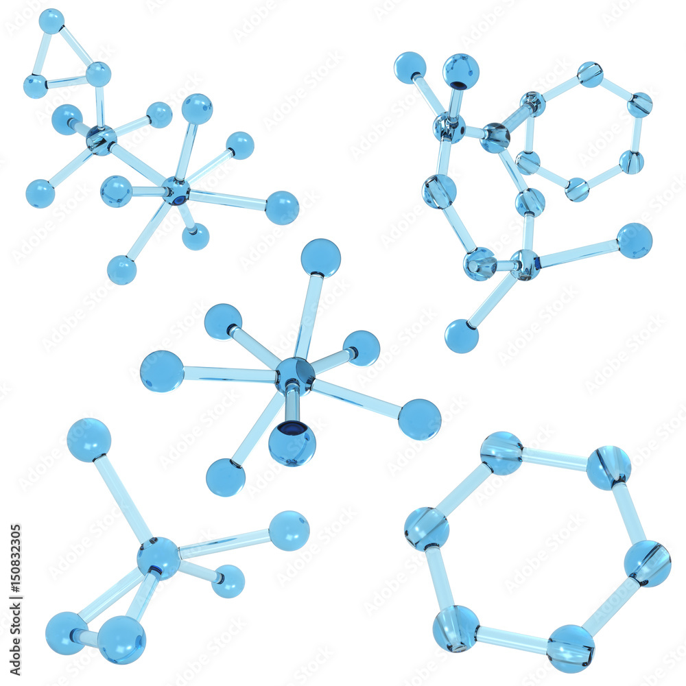 blue metal molecule structure blue metal molecule structure