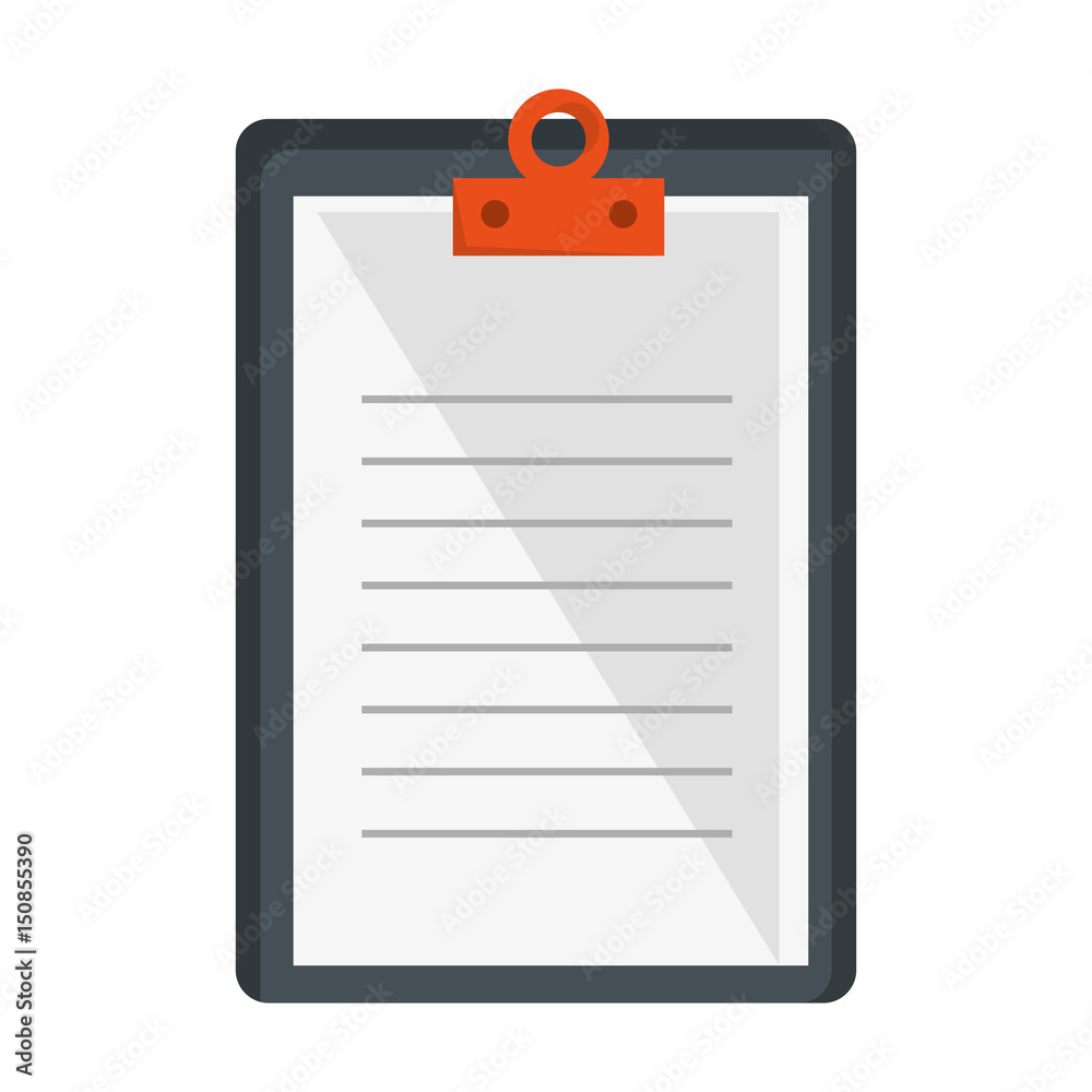 clipboard paper isolated icon vector illustration design clipboard paper isolated icon vector illustration design