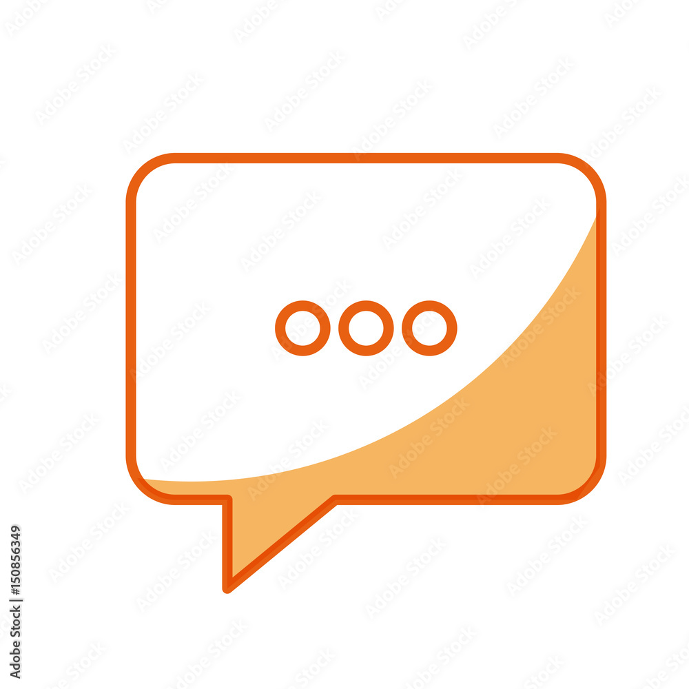 bubble speech chat message image vector illustration bubble speech chat message image vector illustration