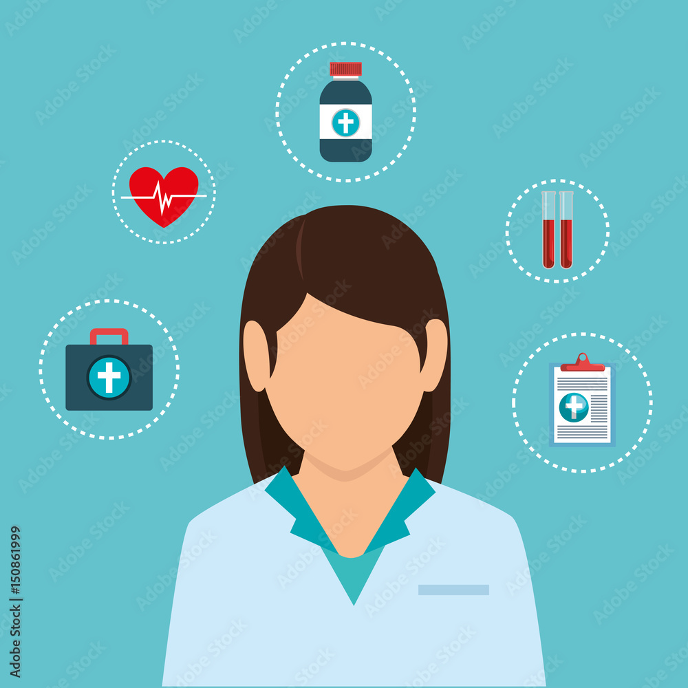 professional doctor avatar character vector illustration design professional doctor avatar character vector illustration design