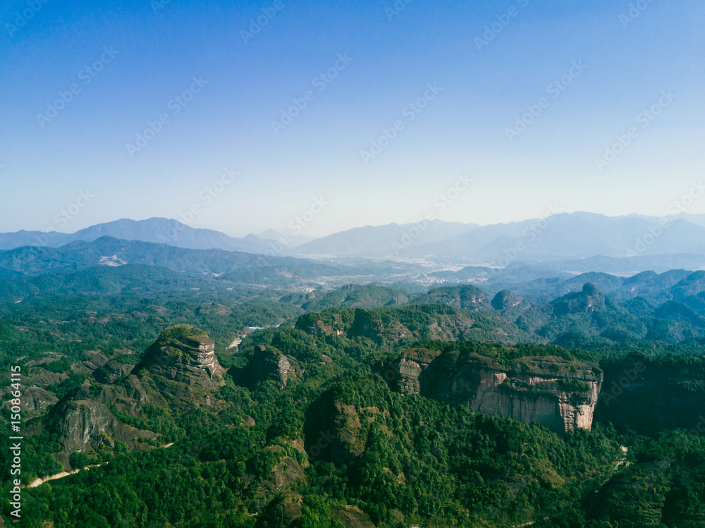 China's Taoist shrine. Landscape of Karst, Jiangxi Mount Longhu, 5A scenic spot