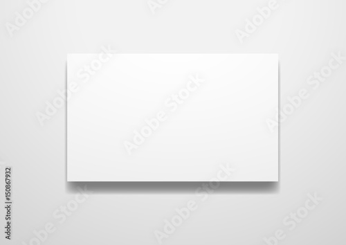 Picture frame for presentation of your paints or photos, vector background